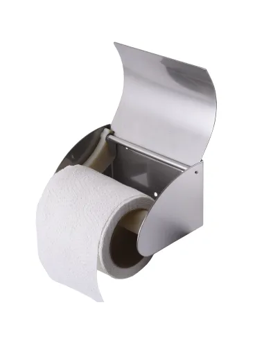 Тримач для туалетного паперу Hotec 16.621 Stainless Steel, з кришкою купити у Дніпрі та Києві - ціна від КТУ