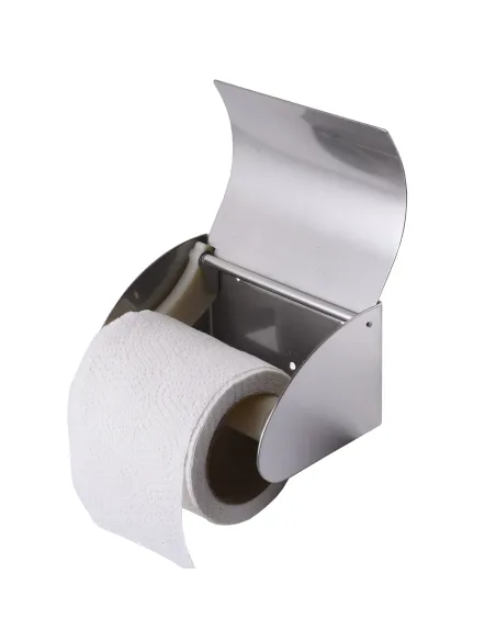 Тримач для туалетного паперу Hotec 16.621 Stainless Steel, з кришкою купити у Дніпрі та Києві - ціна від КТУ