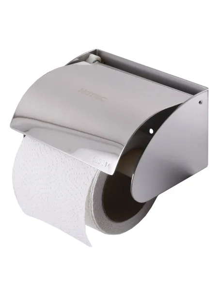 Тримач для туалетного паперу Hotec 16.621 Stainless Steel, з кришкою купити у Дніпрі та Києві - ціна від КТУ