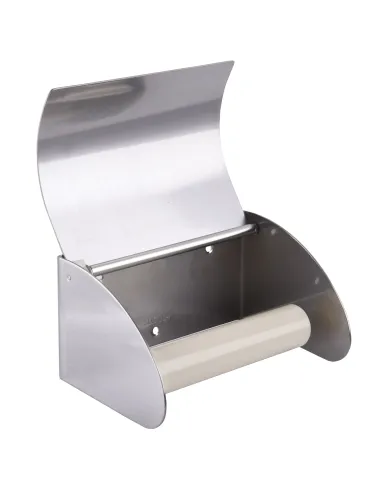 Тримач для туалетного паперу Hotec 16.621 Stainless Steel, з кришкою купити у Дніпрі та Києві - ціна від КТУ
