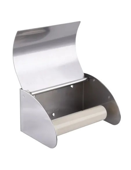 Тримач для туалетного паперу Hotec 16.621 Stainless Steel, з кришкою купити у Дніпрі та Києві - ціна від КТУ