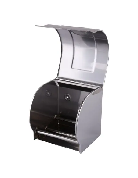 Тримач для туалетного паперу Hotec 16.623 Stainless Steel, з кришкою купити у Дніпрі та Києві - ціна від КТУ