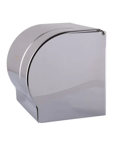 Тримач для туалетного паперу Hotec 16.623 Stainless Steel, з кришкою купити у Дніпрі та Києві - ціна від КТУ