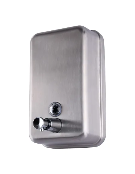 Дозатор рідкого мила Hotec 13.111 Stainless steel, вертикальний, нержавіюча сталь, 1л купити у Дніпрі та Києві - ціна від КТУ