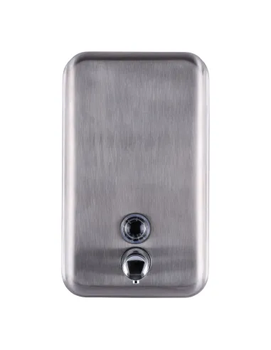Дозатор рідкого мила Hotec 13.111 Stainless steel, вертикальний, нержавіюча сталь, 1л купити у Дніпрі та Києві - ціна від КТУ