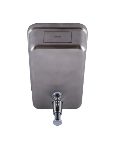 Дозатор рідкого мила Hotec 13.111 Stainless steel, вертикальний, нержавіюча сталь, 1л купити у Дніпрі та Києві - ціна від КТУ