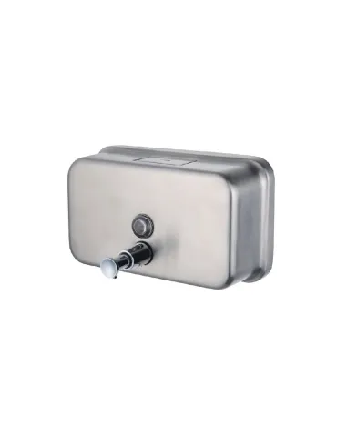 Дозатор рідкого мила Hotec 13.113 Stainless steel, горизонтальний, нержавіюча сталь, 1л купити у Дніпрі та Києві - ціна від КТУ