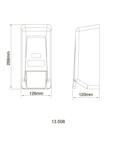 Дозатор рідкого мила Hotec 13.506 ABS White купити у Дніпрі та Києві - ціна від КТУ