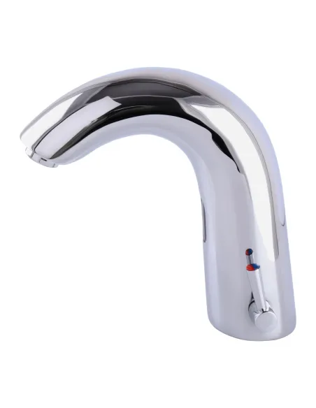 Змішувач сенсорний для умивальника Hotec 19.112-DC/AC Hot/Cold, 220В/6В купити у Дніпрі та Києві - ціна від КТУ