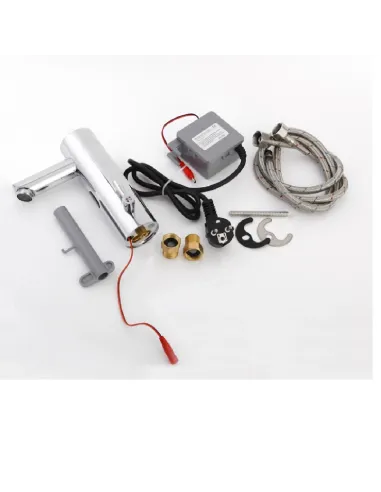 Смеситель сенсорный для умывальника Hotec 19.115 DC/AC Hot/Cold купить в Днепре и Киеве - цена от КТУ