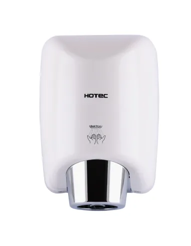 Сушарка для рук сенсорна із пластику Hotec 11.251-ABS-White (220В ,1800Вт) купити у Дніпрі та Києві - ціна від КТУ