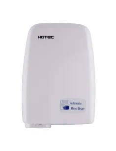 Сушарка для рук сенсорна із пластику Hotec 11.301-ABS-White (220В ,1200Вт) купити у Дніпрі та Києві - ціна від КТУ