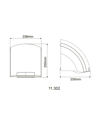 Сушилка для рук сенсорная Hotec 11.302-ABS купить в Днепре и Киеве - цена от КТУ
