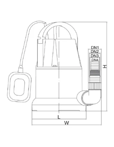 Дренажний насос Euroaqua TP-250 купити у Дніпрі та Києві - ціна від КТУ