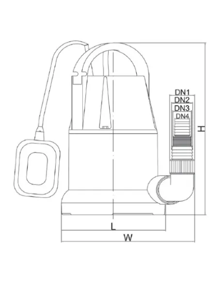 Дренажний насос Euroaqua TP-250 купити у Дніпрі та Києві - ціна від КТУ