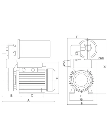 Насосна станція Euroaqua WZ 250/2L чавун, 0.37 кВт купити у Дніпрі та Києві - ціна від КТУ