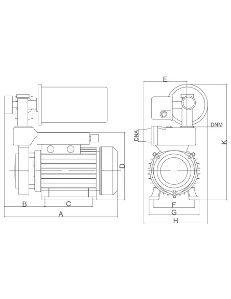 Насосна станція Euroaqua WZ 250/2L чавун, 0.37 кВт купити у Дніпрі та Києві - ціна від КТУ