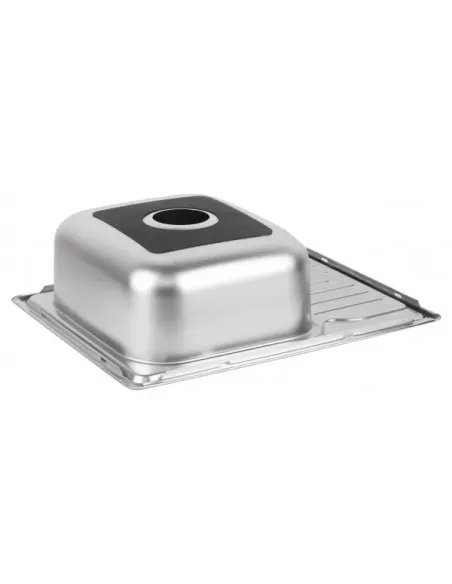 Мойка для кухни прямоугольная Wezer 6350(08) Satin из нержавеющей стали