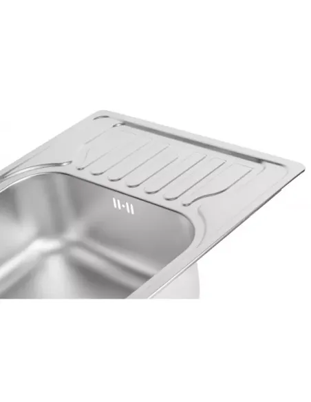 Мойка для кухни прямоугольная Wezer 6350(08) Satin из нержавеющей стали