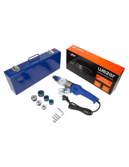 Паяльник для пластикових труб Wezer PRO810, 20 – 32 мм