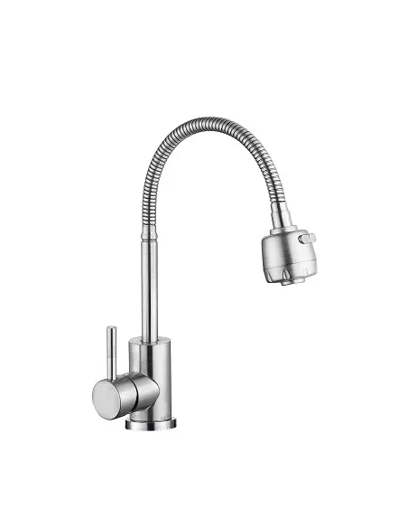 Змішувач для кухні Wezer EKO4D-01, з гнучким виливом