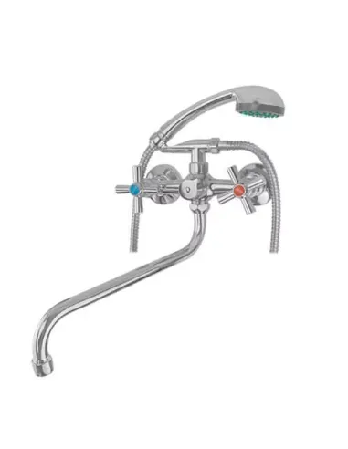 Змішувач для ванни Wezer DMT7-A722, двовентильний