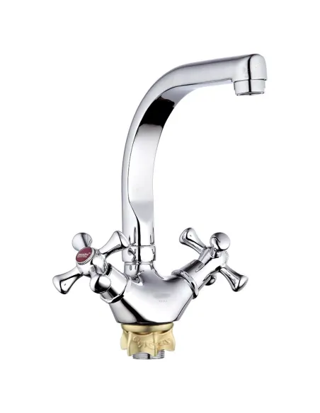 Змішувач для кухні Wezer TLD4-827, двовентильний