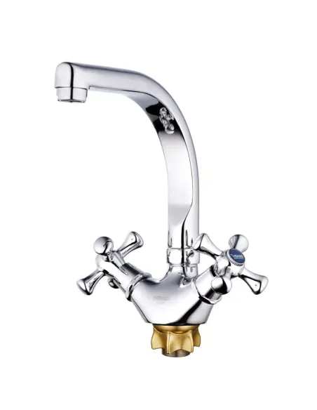 Змішувач для кухні Wezer TLD4-827, двовентильний