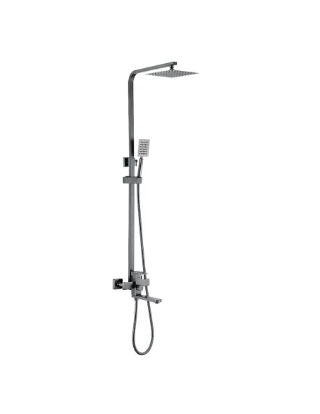 Душевая система Wezer PRO16-02-GUNGREY, с изливом
