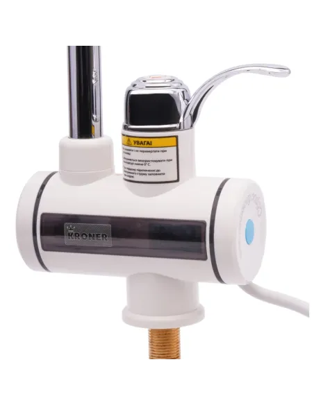 Смеситель для кухни Kroner KRM Volt - CW091, с подогревом воды