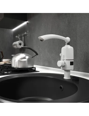 Смеситель для кухни Kroner KRM Volt - CW092, с подогревом воды