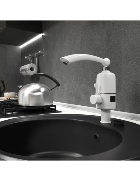 Смеситель для кухни Kroner KRM Volt - CW092, с подогревом воды