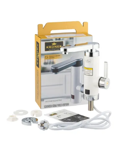 Смеситель для кухни Kroner KRM Volt - CW189, с подогревом воды