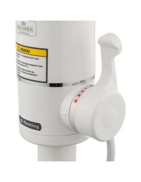 Смеситель для кухни Kroner KRM Volt - CW190FA, с подогревом воды