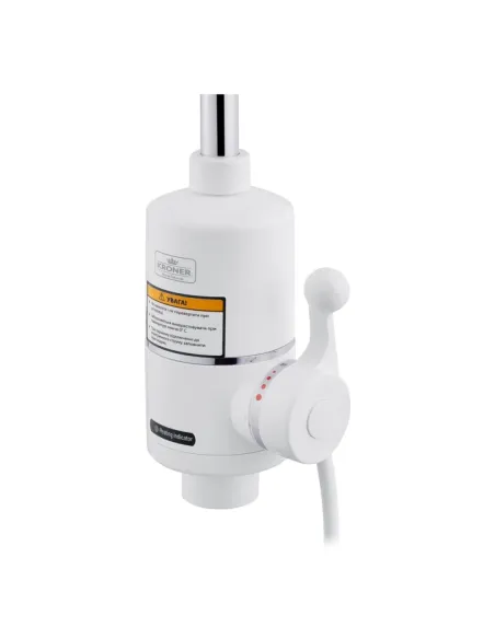 Смеситель для кухни Kroner KRM Volt - CW190RFA, с подогревом воды