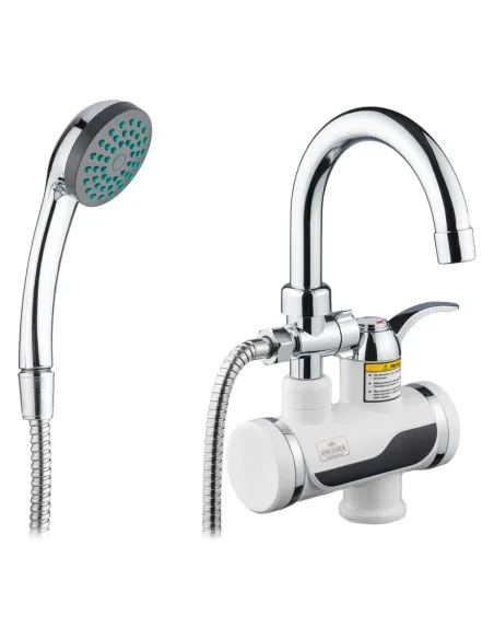 Змішувач для ванни Kroner KRM Volt - CW191MDS, з підігрівом води