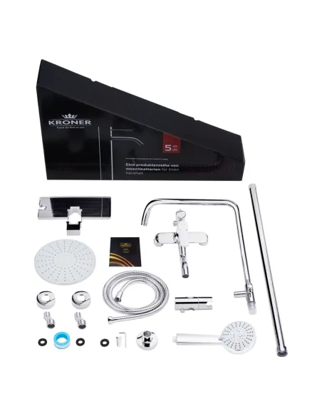Душева система Kroner KRP Armada - C064K, з виливом