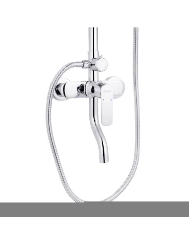 Душевая система Kroner KRP Armada - C064Q, с изливом