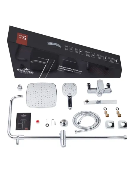 Душевая система Kroner KRP Armada - C067, с изливом
