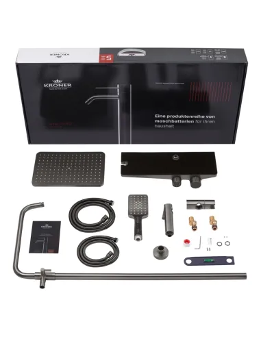 Душева система Kroner KRP Armada - GRP066, з виливом