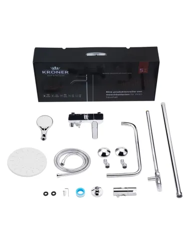 Душева система Kroner KRP Armada - W063, з виливом