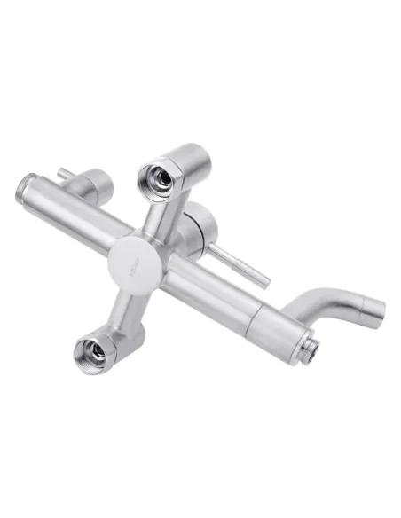 Душевая система Kroner KRP Edelstahl Klassisch - ESG063, с изливом