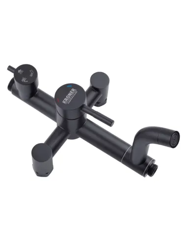 Душева система Kroner KRP Edelstahl Klassisch - SCH063, з виливом