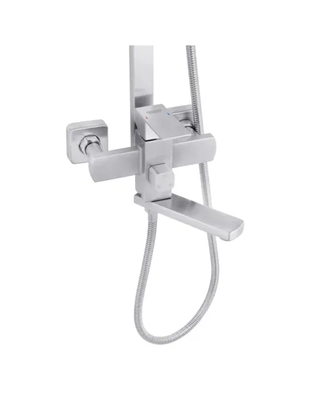 Душева система Kroner KRP Edelstahl Kubus - ESG063, з виливом