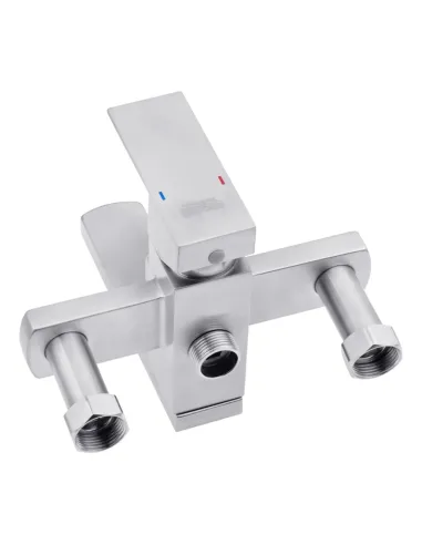 Душевая система Kroner KRP Edelstahl Kubus - ESG063, с изливом