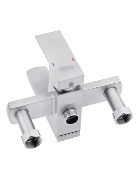 Душевая система Kroner KRP Edelstahl Kubus - ESG063, с изливом