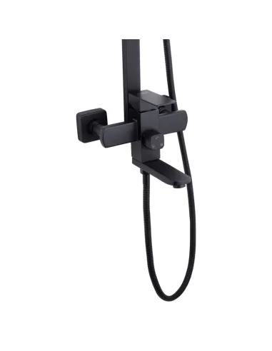 Душевая система Kroner KRP Edelstahl Kubus - SCH063, с изливом