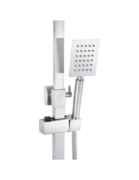 Душевая система Kroner KRP Edelstahl Kubus - ESG231 Flex, без излива