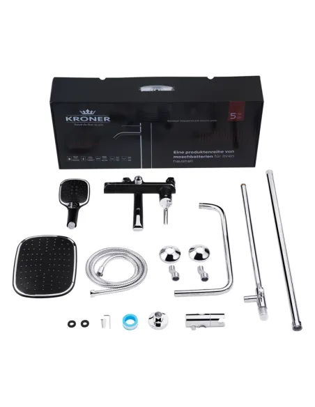 Душева система Kroner KRP Essen - SCH063, з виливом