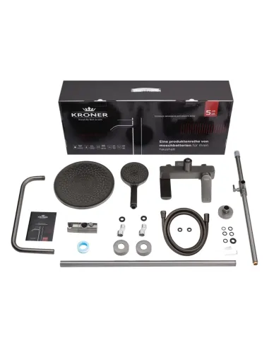 Душева система Kroner KRP Graz - GRP063, з виливом